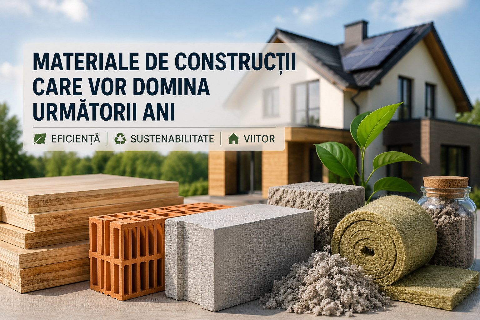 Materialele de construcții care vor domina următorii ani